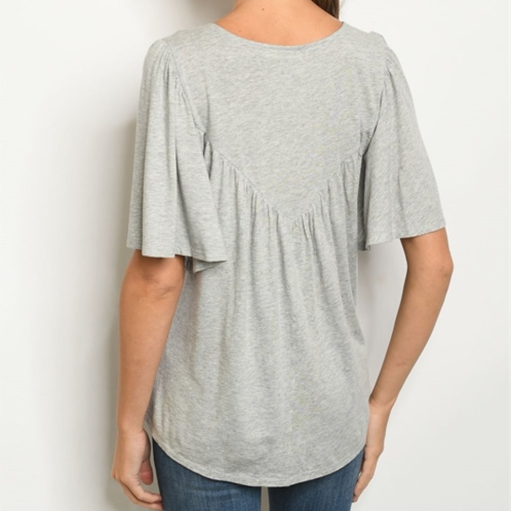 GREY TOP - Picture 2 of 6